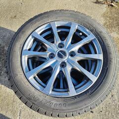 取り引き中です！！155/65R14  軽自動車　タイヤホイールセット　社外アルミ　アイスナビ7　セリアル4320  