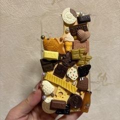 iPhoneケース　デコ電　手作り iPhone12mini