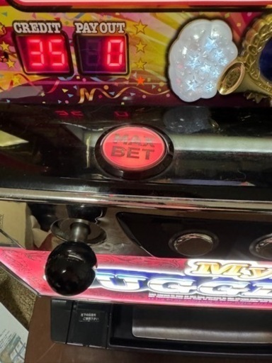 引き取り限定！マイジャグラーⅣ コイン不要機、データカウンター付き