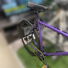 ★大幅値下げ★ ★店頭にて試乗可★J3111 ピストバイク 固定&フリーギア 520mm クロモリフレーム マッドパープル ピストバイク クリーニング、簡易メンテナンス済み　【リユースのサカイ柏店】 中古自転車 　流山市 中古自転車 松戸市 中古自転車 我孫子市 中古自転車 船橋市 中古自転車 守谷市 中古自転車 取手市 中古自転車の画像