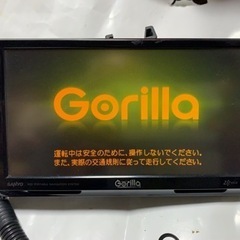 サンヨー　ゴリラ　ポータブルカーナビ　7V型