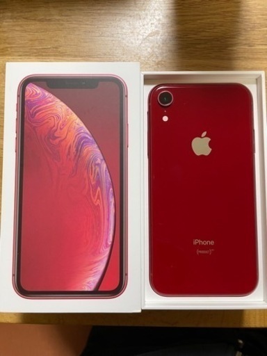 iPhoneXR 128GB 赤　取引完了待ち