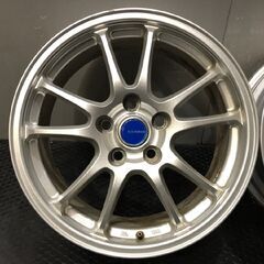 BS BRIDGESTONE ECO FORME SE-10 エコフォルム 17インチ 4本 7J5HPCD114.3+45 トヨタ純正ナット必須 クラウン マークX等　(VHA490)の画像