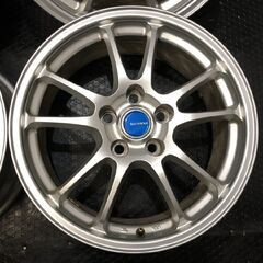 BS BRIDGESTONE ECO FORME SE-10 エコフォルム 17インチ 4本 7J5HPCD114.3+45 トヨタ純正ナット必須 クラウン マークX等　(VHA490)の画像