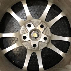 BS BRIDGESTONE ECO FORME SE-10 エコフォルム 17インチ 4本 7J5HPCD114.3+45 トヨタ純正ナット必須 クラウン マークX等　(VHA490)の画像
