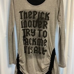 ★長めのチュニックのようなTシャツです★