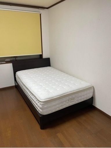 セミダブルベッド フレーム + マットレス