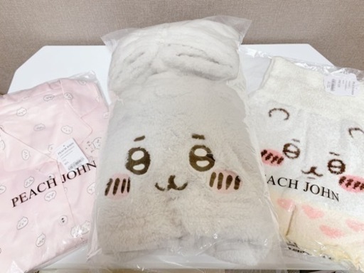 ちいかわ　ピーチジョン　パジャマ　　コラボ3点セット　