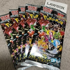 シャイニートレジャーex  5パック　ポケモンカード