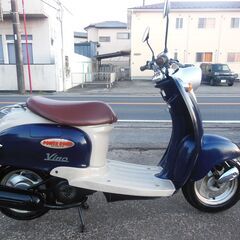 2st YAMAHA VINOビーノ セル始動　納車整備点検済み...