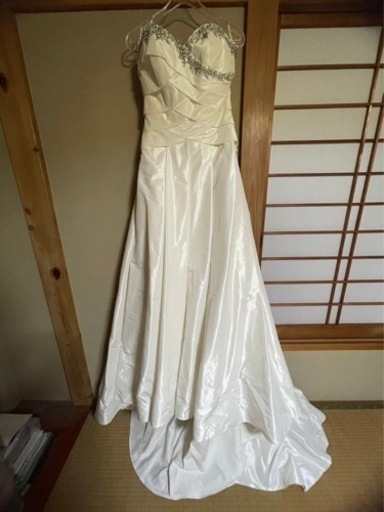 ウェディングドレス  ビスチェ ベアトップドレスセット