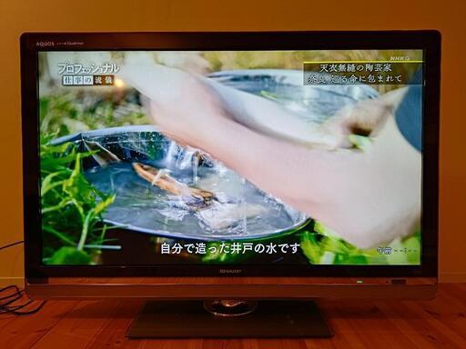 【御成約】動作品 シャープ液晶テレビ40型 2010年製 LC-40LX3 B-CASカード リモコン付き