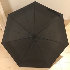 【12/7掲載終了】ワンタッチ折りたたみ傘　黒の画像