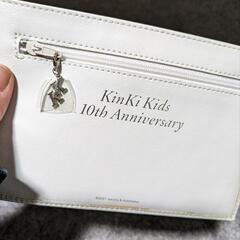 KinKi Kids 記念品 10周年 カードケース 中古 傷み有りの画像