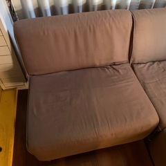 ニトリL型ソファーの画像
