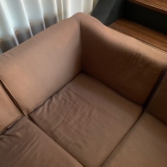 ニトリL型ソファーの画像