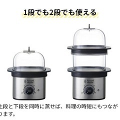 ほぼ新品！クイックミニスチーマーの画像