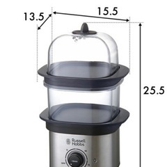 ほぼ新品！クイックミニスチーマーの画像