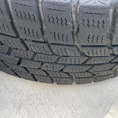 ホイール(15インチ)付きスタッドレスタイヤ4本セット185/60R15グッドイヤーアイスナビの画像