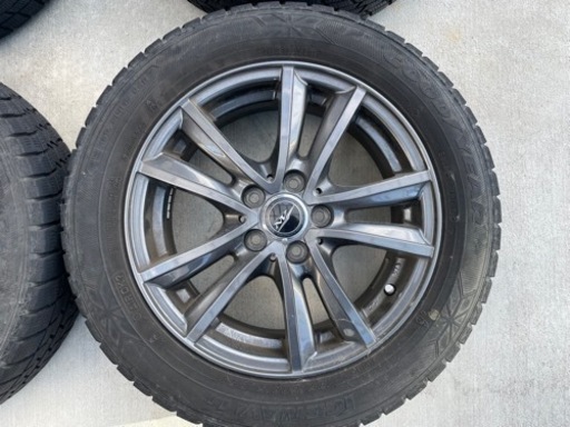 ホイール(15インチ)付きスタッドレスタイヤ4本セット185/60R15グッドイヤーアイスナビ