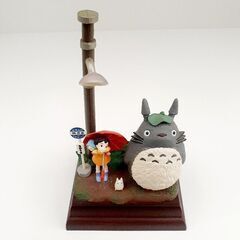 スタジオジブリ となりのトトロ バス停 メモスタンド 中古品 