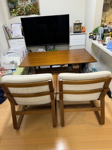 無印良品　ダイニングセット