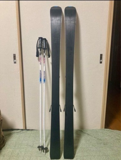 ジュニアスキー板130cm   ビンディングストックセット