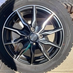 軽自動車 スタッドレスタイヤ155/65R14 ホイール、ナット付き