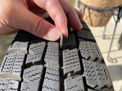 軽自動車　スタッドレスタイヤ155/65R14 ホイール、ナット付き