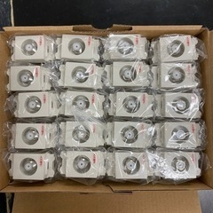 【20個セット】壁面入力端子 直列ユニット 2分配 両端子通電 ...