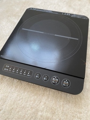 アイリスオーヤマ IHコンロ 1口 IH1400W