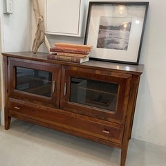 アンティークキャビネットチェスト