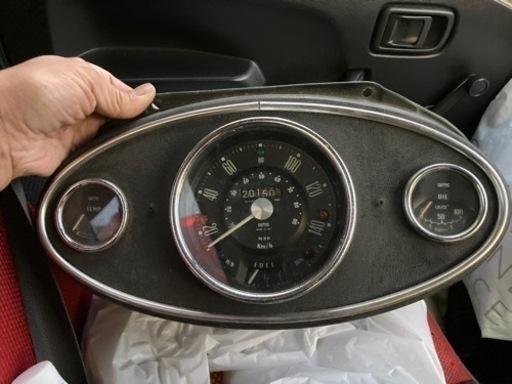 ミニクーパ　センターメーター　旧型