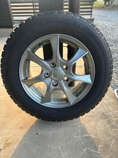 【取引終了】ノア、ヴォクシー80系　スタッドレスタイヤ➕アルミホイール　4本セット