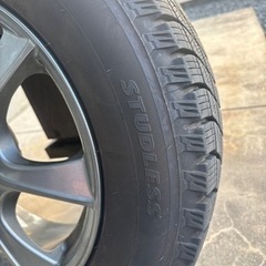 【取引終了】ノア、ヴォクシー80系　スタッドレスタイヤ➕アルミホイール　4本セットの画像