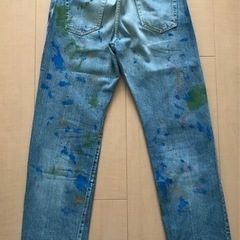 Paul Smith ポールスミス　ペイントデニム　RED EAR の画像