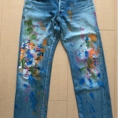 Paul Smith ポールスミス　ペイントデニム　RED EAR 