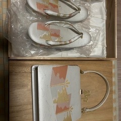 和装小物　草履とバッグのセット