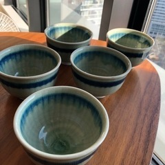 湯呑み　5客セットの画像