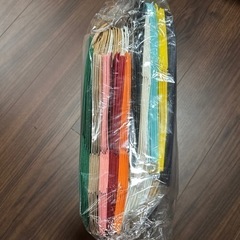 1枚30円！紙袋 50枚 10色5枚ずつの画像
