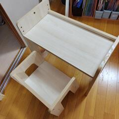 幼児用デスク、椅子セット