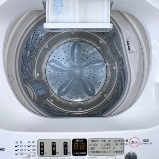 Hisense 洗濯機 大阪 無料引渡し
