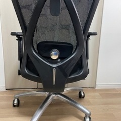 オフィスチェア　SIHOO M57 メッシュチェア オフィスチェア 椅子 デスクチェア ハイバック 人間工学椅子 S字立体背もたれ 3Dアームレスト 通気性 メッシュチェア ワークチェア ロッキング機能 疲れない椅子 イス ランバーサポート調整可能 パソコンチェア リクライニングチェア 在宅勤務 事務椅子 M57 ブラックの画像