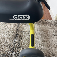 幼児自転車　折りたたみ収納可　IDES(アイデス) D-bike dax 幼児車 イエロー　中古　説明書有り　の画像