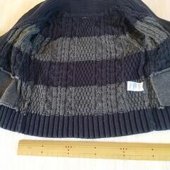 手編み風カーディガン中古品の画像