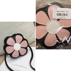 キッズ/斜めがけフラワーポシェット（新品）お取り引き予定者様有り。