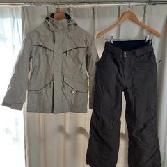中古　スノボーウェア上下