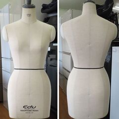 ♪KIIYA/東京キイヤ トルソー Edu Dress Form 9AR Educational Model マネキン ボディの画像
