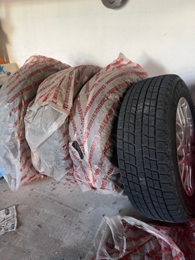 195/65r15タイヤ付きホイール4本セット