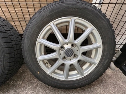 お取引先決まりました   スタッドレスタイヤ ホイールセット 4本  185/60R15 19年製